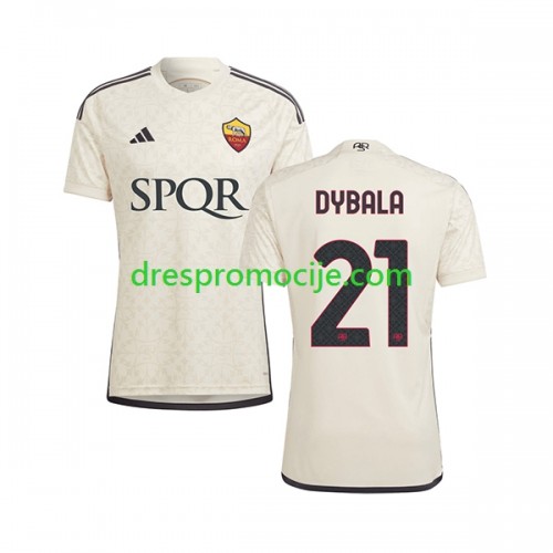 A.S. Roma Paulo Dybala 21 Dres Gostujući 2023/2024 Kratkih Rukava A.S. Roma Paulo Dybala 21 Dres Gostujući 2023/2024 Kratkih Rukava